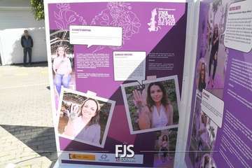 Acto en Telde por el 8M/TA y Francisco Javier Santana.