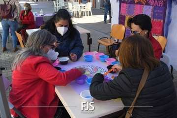 Acto en Telde por el 8M/TA y Francisco Javier Santana.