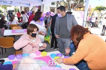 Acto en Telde por el 8M/TA y Francisco Javier Santana.