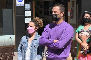 Acto en Telde por el 8M/TA y Francisco Javier Santana.