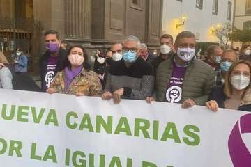Marcha en la capital por el 8M/Antonio Alí.