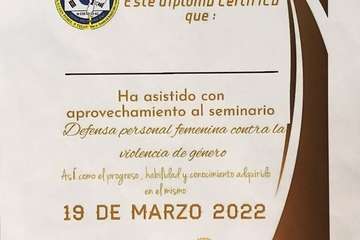  Seminario de Defensa Personal Femenino en Telde/TA.