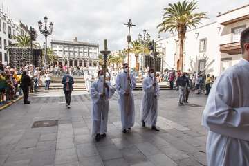 Ordenación de Cristóbal Déniz como primer obispo auxiliar de Canarias/Cober/Canarias y Acfi Pres.