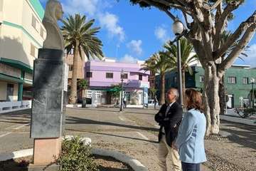 Telde repone la placa en honor de Rafaela Manrique de Lara/TA.