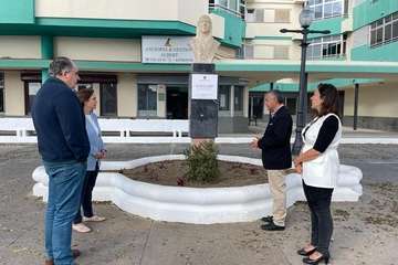 Telde repone la placa en honor de Rafaela Manrique de Lara/TA.