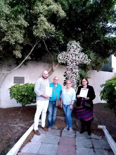 Enrame de la Cruz en La Montañeta de El Calero/TA.