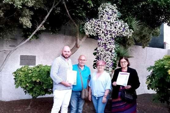 Enrame de la Santa Cruz en La Montañeta de El Calero (Telde)/TA.