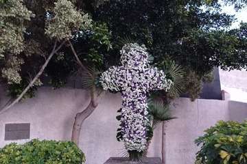 Telde se aferra al tradicional enrame de las cruces/TA, Francisco Javier Santana y Antonio Alí.