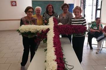 Telde se aferra al tradicional enrame de las cruces/TA, Francisco Javier Santana y Antonio Alí.