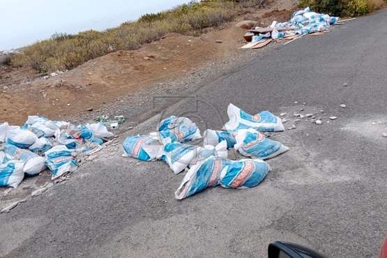 El camino de Tara a Montaña Las Palmas, nueva escombrera en Telde/TA.
