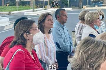  Fervor ante la talla callejera de María Auxiliadora en Telde/Francisco Javier Santana.