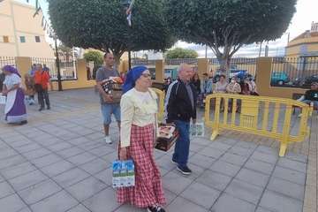  La Pardilla ofrenda a San Isidro Labrador/TA.