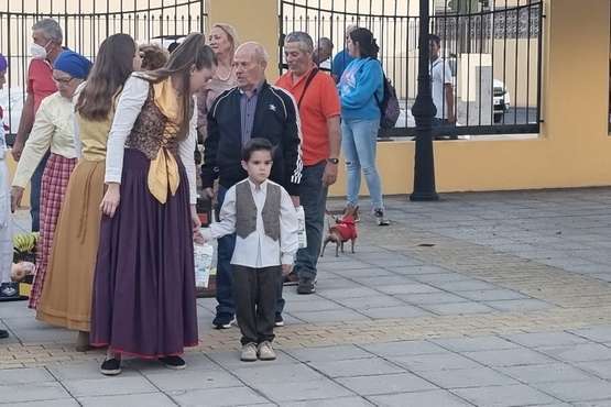  La Pardilla ofrenda a San Isidro Labrador/TA.