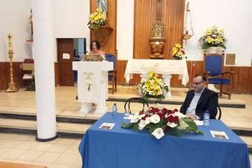 Pregón de las fiestas y homenaje a Gregoria González en la Parroquia de Santa Rita de Casia/TA.