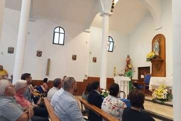 Pregón de las fiestas y homenaje a Gregoria González en la Parroquia de Santa Rita de Casia/TA.