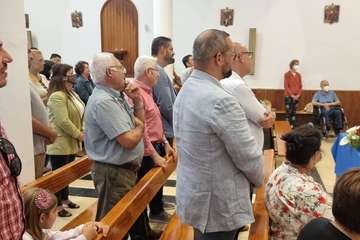 Pregón de las fiestas y homenaje a Gregoria González en la Parroquia de Santa Rita de Casia/TA.