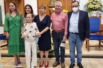 Pregón de las fiestas y homenaje a Gregoria González en la Parroquia de Santa Rita de Casia/TA.