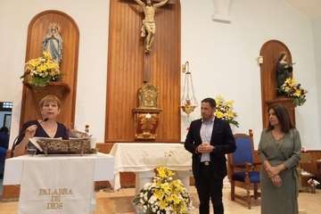 Pregón de las fiestas y homenaje a Gregoria González en la Parroquia de Santa Rita de Casia/TA.