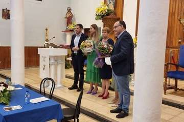 Pregón de las fiestas y homenaje a Gregoria González en la Parroquia de Santa Rita de Casia/TA.