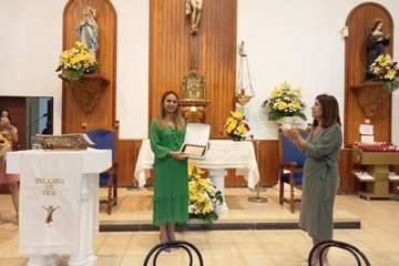 Pregón de las fiestas y homenaje a Gregoria González en la Parroquia de Santa Rita de Casia/TA.