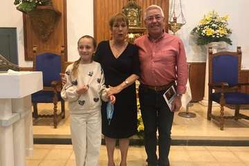 Pregón de las fiestas y homenaje a Gregoria González en la Parroquia de Santa Rita de Casia/TA.