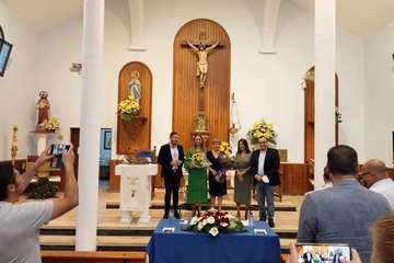 Pregón de las fiestas y homenaje a Gregoria González en la Parroquia de Santa Rita de Casia/TA.