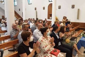 Pregón de las fiestas y homenaje a Gregoria González en la Parroquia de Santa Rita de Casia/TA.