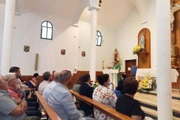 Pregón de las fiestas y homenaje a Gregoria González en la Parroquia de Santa Rita de Casia/TA.