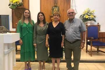 Pregón de las fiestas y homenaje a Gregoria González en la Parroquia de Santa Rita de Casia/TA.