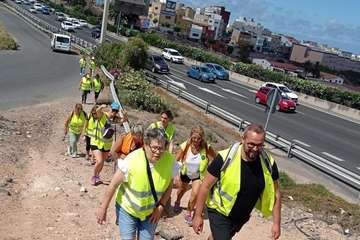 El Calero rinde pleitesía a Santa Rita en Ojos de Garza (Telde)/TA.