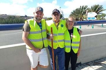 El Calero rinde pleitesía a Santa Rita en Ojos de Garza (Telde)/TA.
