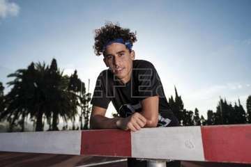 La historia de Zakaría: La carrera del campeón de 400 empezó en una neumática/EFE.