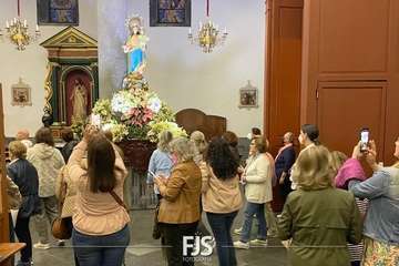 Telde madruga con el Rosario de la Aurora/Francisco Javier Santana.