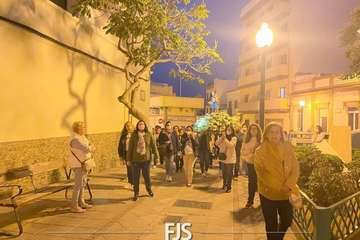 Telde madruga con el Rosario de la Aurora/Francisco Javier Santana.