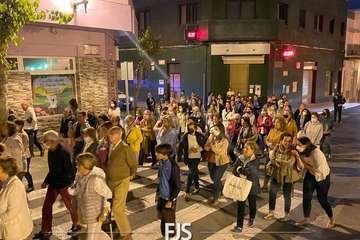 Telde madruga con el Rosario de la Aurora/Francisco Javier Santana.