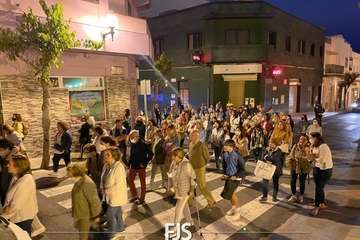 Telde madruga con el Rosario de la Aurora/Francisco Javier Santana.