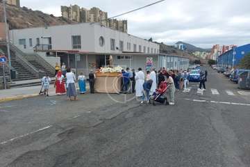 El Valle de Jinámar procesiona a su patrona/TA.