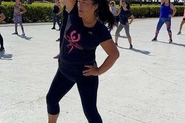 El parque urbano de San Juan se entrena en full body/TA.