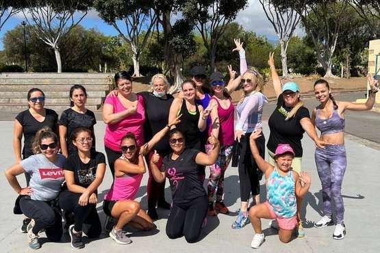 El parque urbano de San Juan se entrena en full body/TA.