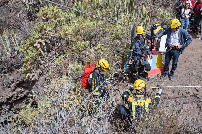 El Cabildo inició este martes una prospección en la Sima de Jinámar / TA
