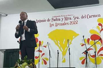 Pregón de las fiestas de Los Arenales (Telde)/TA.