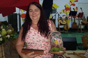 Pregón de las fiestas de Los Arenales (Telde)/TA.