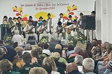 Pregón de las fiestas de Los Arenales (Telde)/TA.