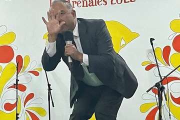 Pregón de las fiestas de Los Arenales (Telde)/TA.