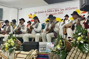 Pregón de las fiestas de Los Arenales (Telde)/TA.