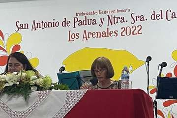 Pregón de las fiestas de Los Arenales (Telde)/TA.