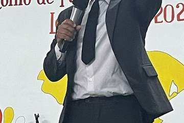 Pregón de las fiestas de Los Arenales (Telde)/TA.