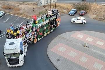 Telde ultima los preparativos de la gran cabalgata del Carnaval de Eurovisión/Jesús Ruiz Mesa.