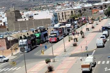 Telde ultima los preparativos de la gran cabalgata del Carnaval de Eurovisión/Jesús Ruiz Mesa.