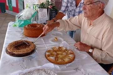 San Antonio (Telde) degusta postres y prepara sus tronos para la procesión dominical/TA.